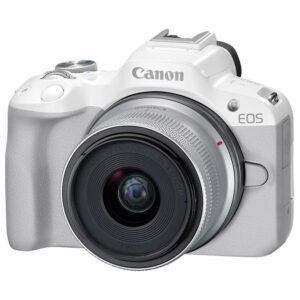 CANON EOS R50 +RF-S18-45mm f/4.5-6.3 IS STM(公司貨)白色拆封鏡頭收購